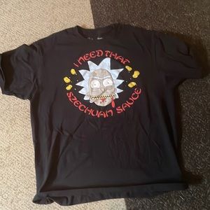 Adult Swim Rick and Morty short sleeve t-shirt size L
